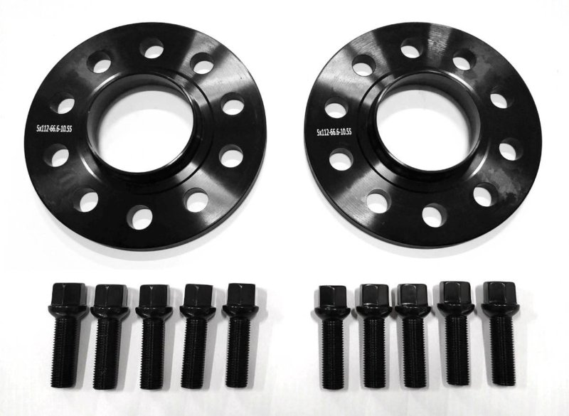 画像5: 【10.5mm】 AUDI 専用設計 PCD112 5穴 ハブ径66.6φ ワイドトレッド スペーサー 5x112-66.6φ (5)