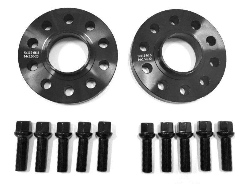 画像5: 【20mm】 AUDI 専用設計 PCD112 5穴 ハブ径66.6φ ワイドトレッド スペーサー 5x112-66.6φ (5)