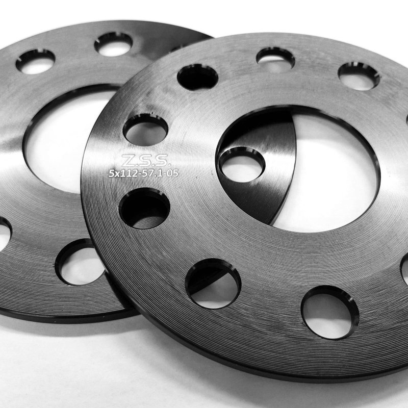 画像3: 【5mm】 AUDI (Q~/SQ~) 専用設計 PCD112 5穴 ハブ径57.1φ ワイドトレッド スペーサー 5x112-57.1φ (3)