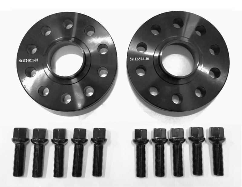 画像4: 【20mm】 AUDI 専用設計 PCD100 5穴 ハブ径57.1φ ワイドトレッド スペーサー 5x100-57.1φ (4)