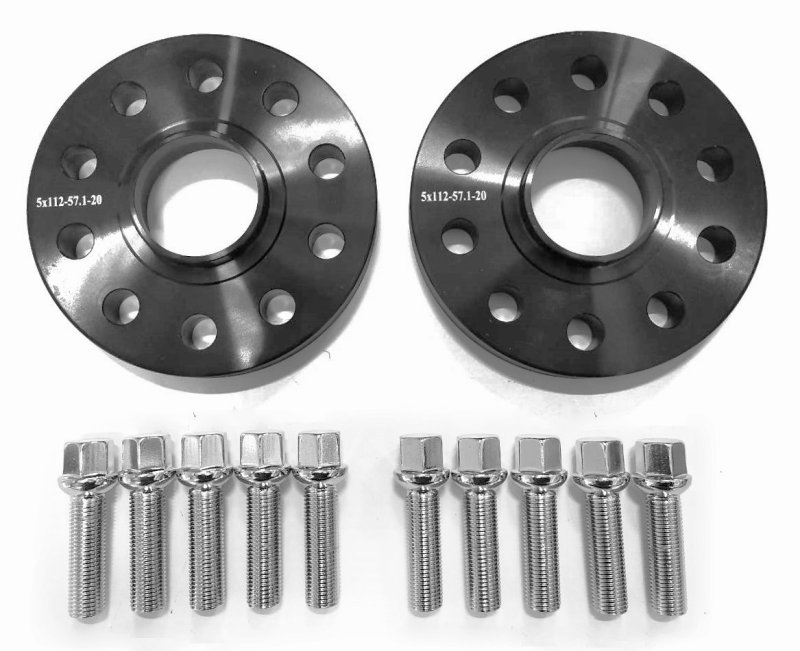 画像5: 【20mm】 AUDI 専用設計 PCD100 5穴 ハブ径57.1φ ワイドトレッド スペーサー 5x100-57.1φ (5)