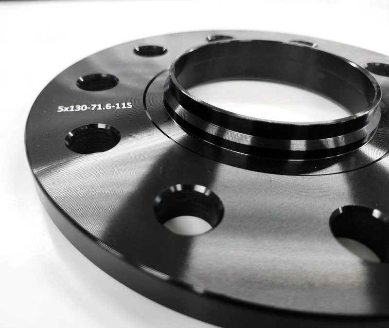 画像4: 【11mm】 AUDI 専用設計 PCD130 5穴 ハブ径71.6φ ワイドトレッド スペーサー 5x130-71.6φ (4)