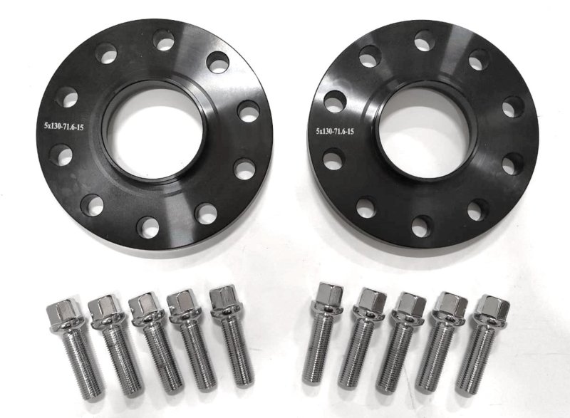 画像6: 【15mm】 AUDI 専用設計 PCD130 5穴 ハブ径71.6φ ワイドトレッド スペーサー 5x130-71.6φ (6)
