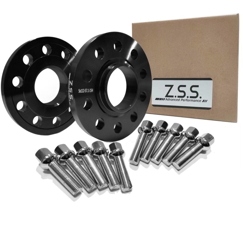 画像4: 【15mm】 ハブ径変換 57.1φ → 66.5φ AUDI 専用設計 PCD112 5穴 ワイドトレッド スペーサー 5x112-57.1φ→66.5φ (4)