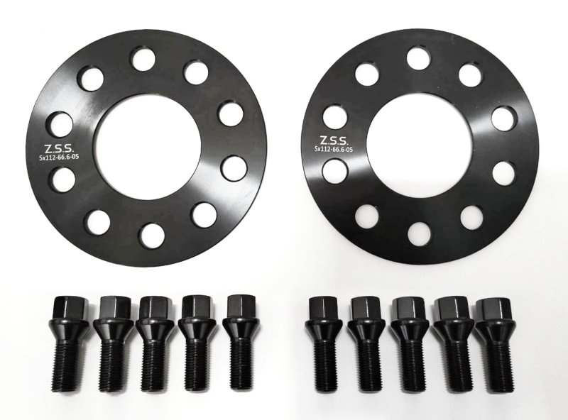 画像6: 【5mm】 BMW / MINI 専用設計 PCD112 5穴 ハブ径66.6φ ワイドトレッド スペーサー 5x112-66.6φ (6)