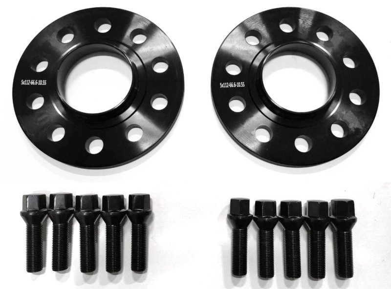 画像5: 【10.5mm】 BMW / MINI 専用設計 PCD112 5穴 ハブ径66.6φ ワイドトレッド スペーサー 5x112-66.6φ (5)