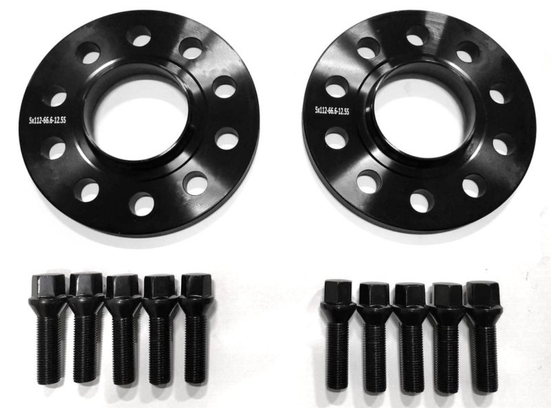 画像5: 【12.5mm】 BMW / MINI 専用設計 PCD112 5穴 ハブ径66.6φ ワイドトレッド スペーサー 5x112-66.6φ (5)