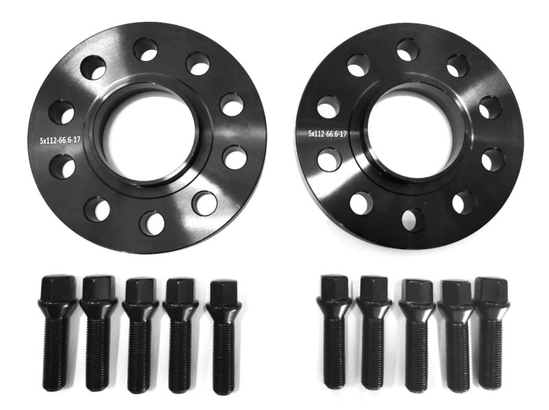 画像5: 【17mm】 BMW / MINI 専用設計 PCD112 5穴 ハブ径66.6φ ワイドトレッド スペーサー 5x112-66.6φ (5)