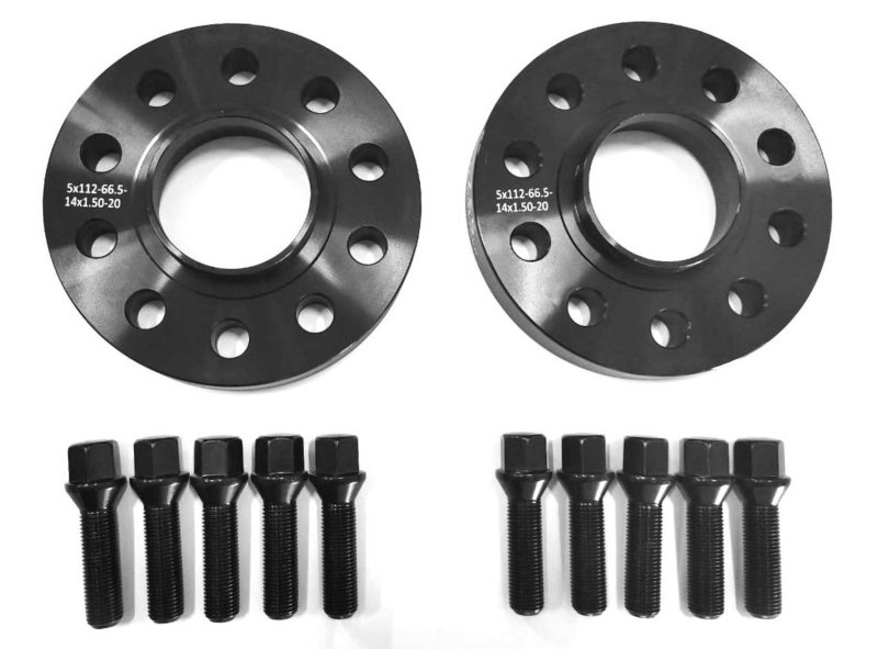 画像5: 【20mm】 BMW / MINI 専用設計 PCD112 5穴 ハブ径66.6φ ワイドトレッド スペーサー 5x112-66.6φ (5)