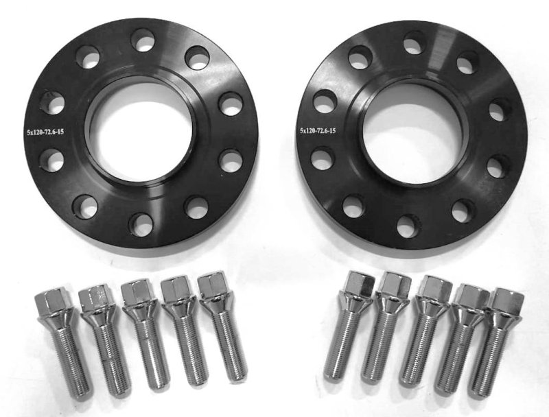 画像6: 【15mm】 BMW 専用設計 PCD120 5穴 ハブ径72.6φ ワイドトレッド スペーサー 5x120-72.6φ (6)