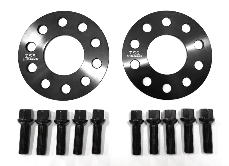 画像6: 【5mm】 Mercedes-Benz 専用設計 PCD112 5穴 ハブ径66.6φ ワイドトレッド スペーサー 5x112-66.6φ (6)