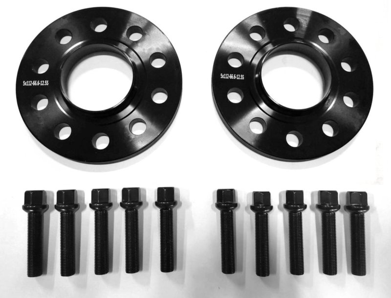 画像6: 【12.5mm】 Mercedes-Benz 専用設計 PCD112 5穴 ハブ径66.6φ ワイドトレッド スペーサー 5x112-66.6φ (6)