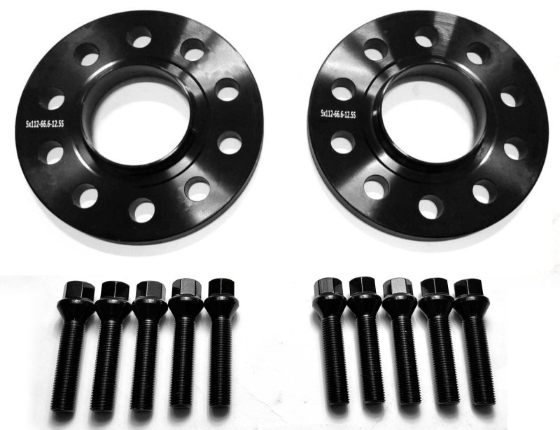 画像7: 【12.5mm】 Mercedes-Benz 専用設計 PCD112 5穴 ハブ径66.6φ ワイドトレッド スペーサー 5x112-66.6φ (7)