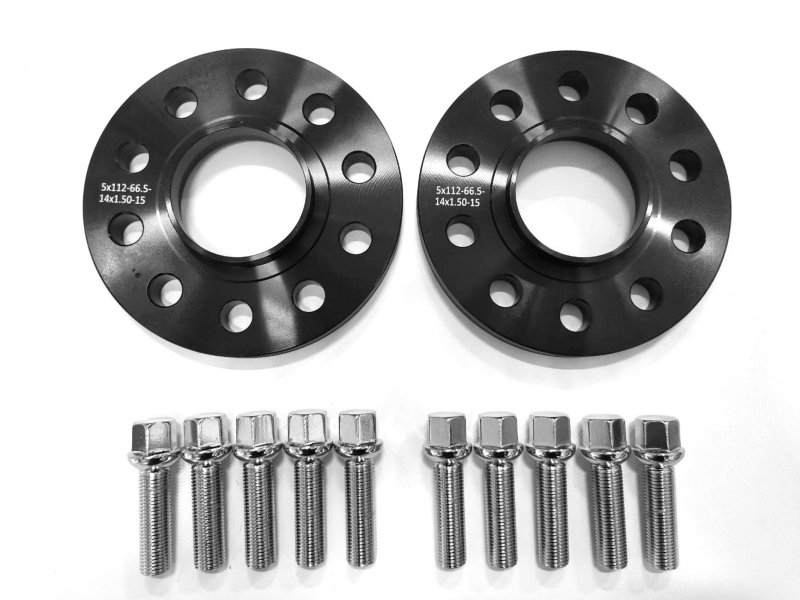 画像6: 【15mm】 Mercedes-Benz 専用設計 PCD112 5穴 ハブ径66.6φ ワイドトレッド スペーサー 5x112-66.6φ (6)