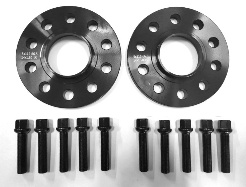 画像6: 【15mm】 Mercedes-Benz 専用設計 PCD112 5穴 ハブ径66.6φ ワイドトレッド スペーサー 5x112-66.6φ (6)