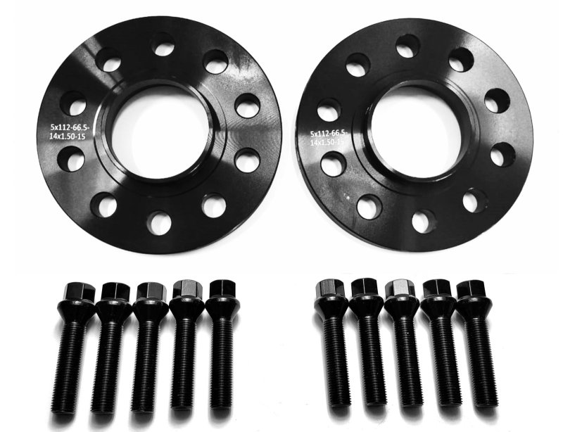 画像7: 【15mm】 Mercedes-Benz 専用設計 PCD112 5穴 ハブ径66.6φ ワイドトレッド スペーサー 5x112-66.6φ (7)