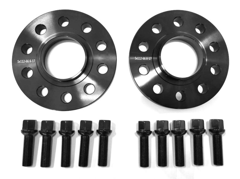 画像5: 【17mm】 Mercedes-Benz 専用設計 PCD112 5穴 ハブ径66.6φ ワイドトレッド スペーサー 5x112-66.6φ (5)