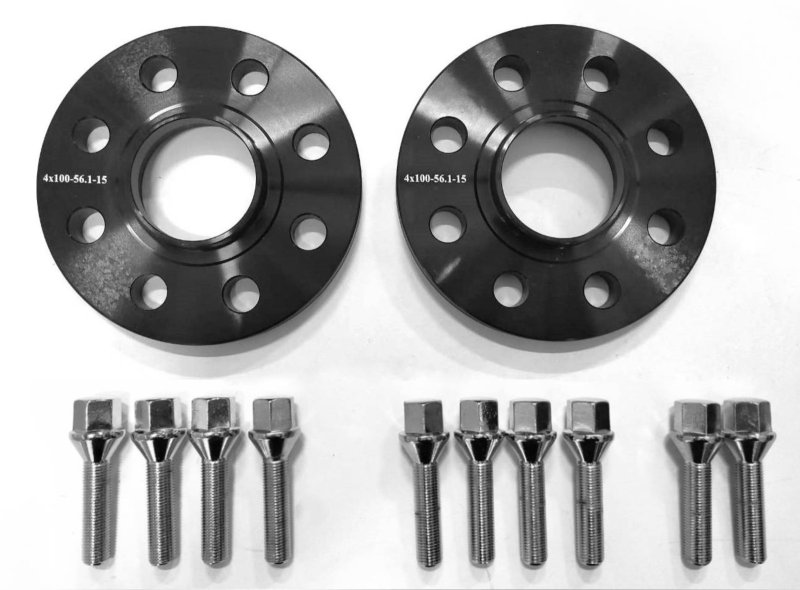 画像4: 【15mm】 MINI 専用設計 PCD100 4穴 ハブ径66.1φ ワイドトレッド スペーサー 4x100-56.1φ (4)