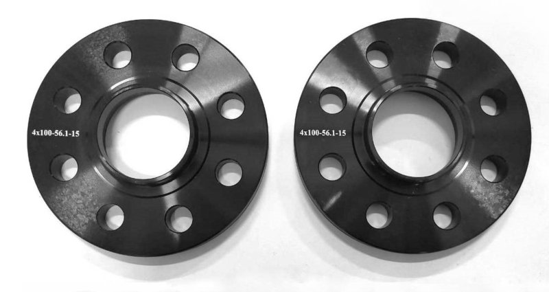 画像5: 【15mm】 MINI 専用設計 PCD100 4穴 ハブ径66.1φ ワイドトレッド スペーサー 4x100-56.1φ (5)