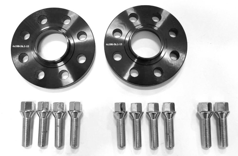 画像6: 【15mm】 MINI 専用設計 PCD100 4穴 ハブ径66.1φ ワイドトレッド スペーサー 4x100-56.1φ (6)