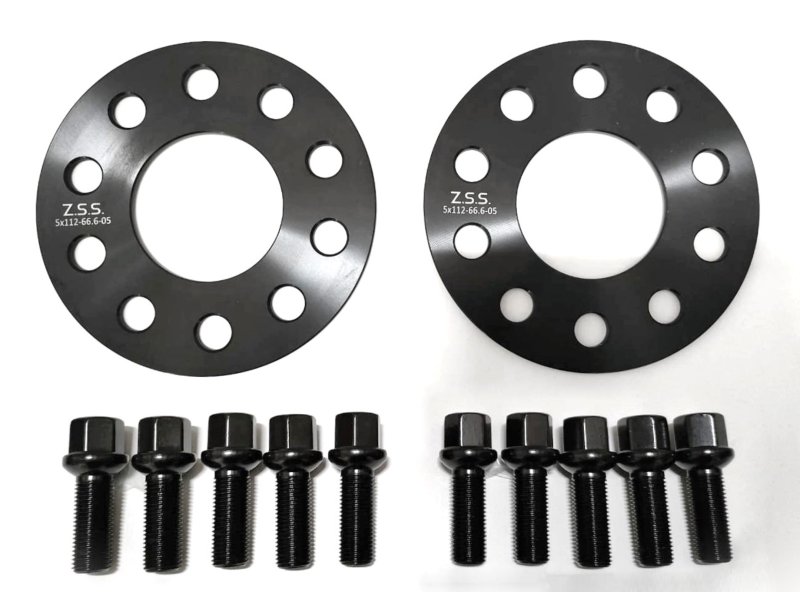 画像5: 【5mm】 Volkswagen Touareg (2018~) 専用設計 PCD112 5穴 ハブ径66.6φ ワイドトレッド スペーサー 5x112-66.6φ (5)
