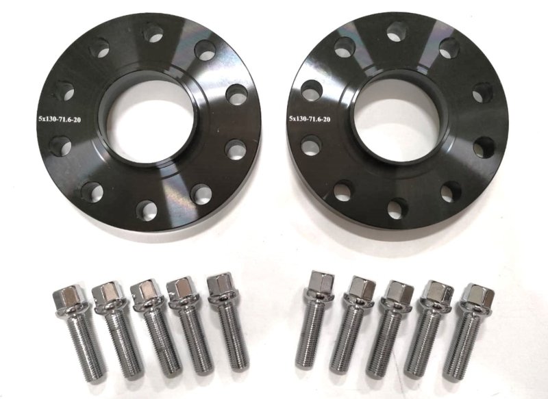 画像6: 【20mm】 Volkswagen Touareg (02~18) 専用設計 PCD130 5穴 ハブ径71.6φ ワイドトレッド スペーサー 5x130-71.6φ (6)