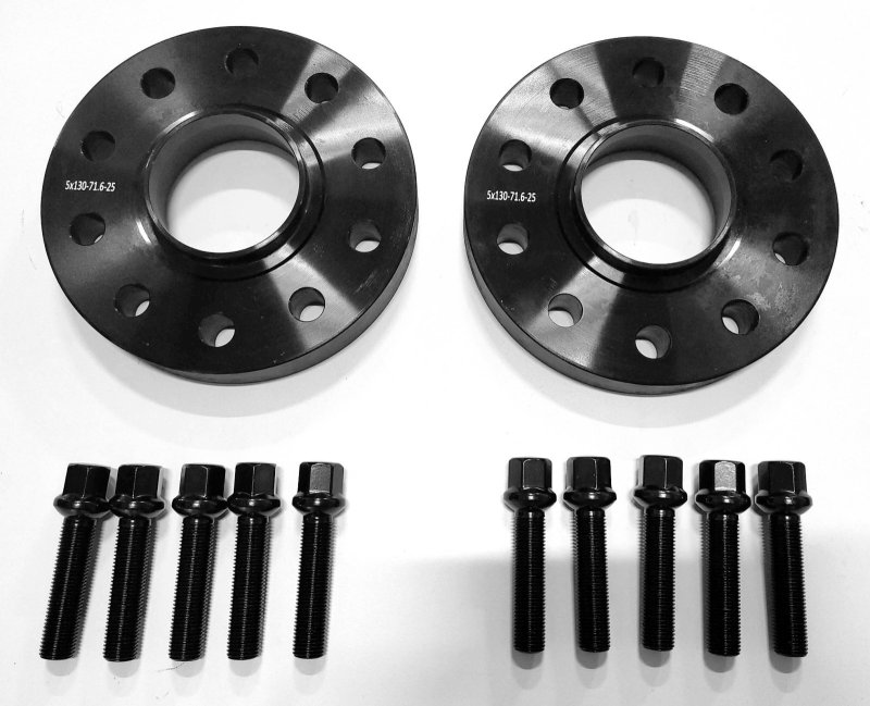 画像4: 【25mm】 Volkswagen Touareg (02~18) 専用設計 PCD130 5穴 ハブ径71.6φ ワイドトレッド スペーサー 5x130-71.6φ (4)