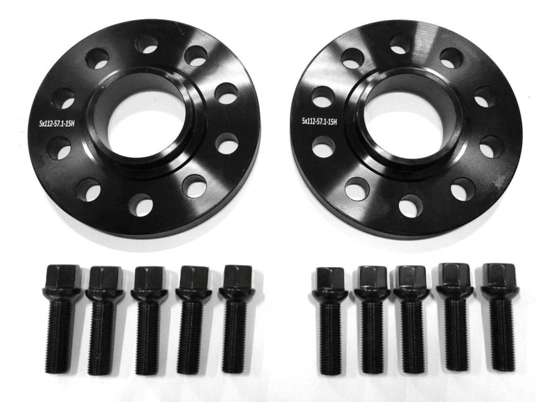 画像6: 【15mm】 ハブ径変換 57.1φ → 66.5φ Volkswagen 専用設計 PCD112 5穴 ワイドトレッド スペーサー 5x112-57.1φ→66.5φ (6)