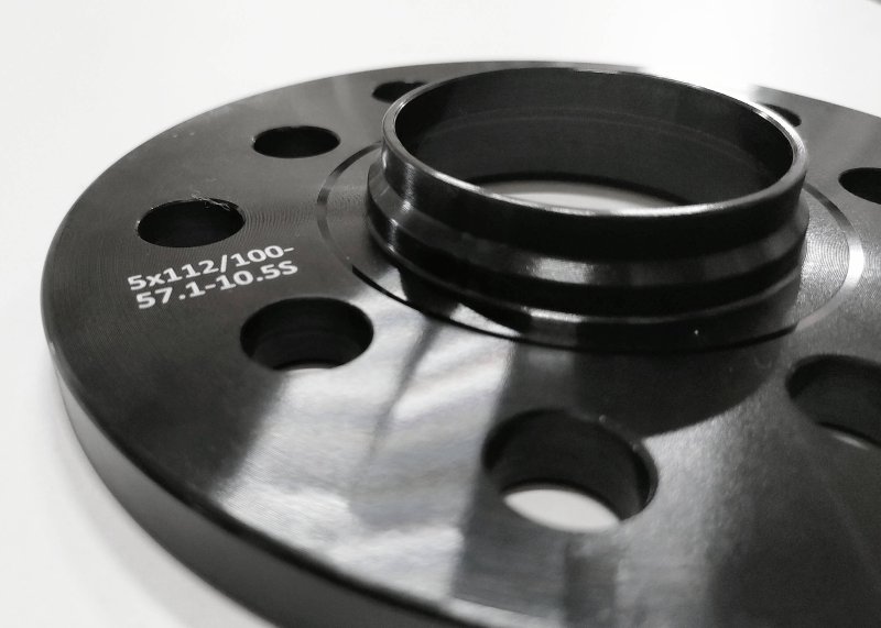 画像4: 【10.5mm】 Volkswagen 専用設計 PCD100 / PCD112 5穴 ハブ径57.1φ ワイドトレッド スペーサー 5x100 / 5x112-57.1φ (4)